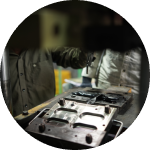 Rubber molding process